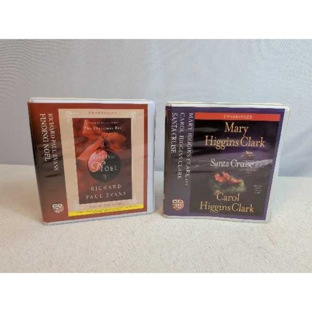 Richard Paul Evans Finding Noel CDBook Mary Higgins Clark Santa Cruise Audiobook